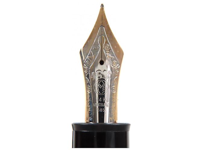 Pluma Montblanc Meisterstück 14K Negro - vista 6
