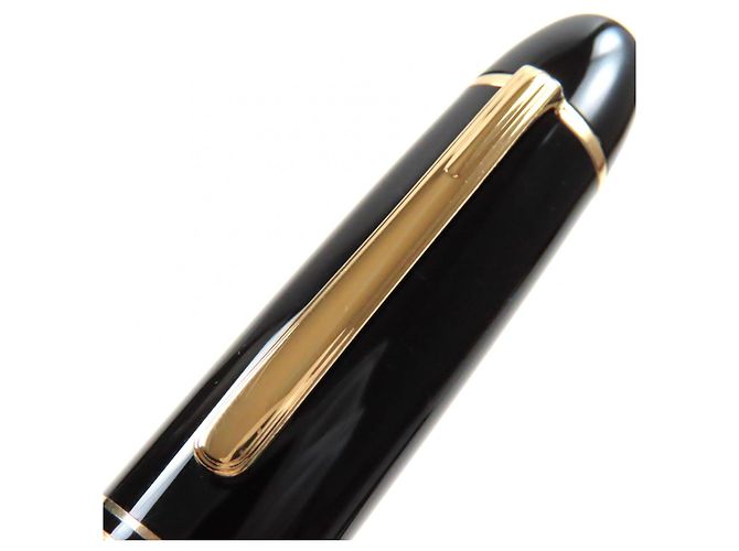 Pluma Montblanc Meisterstück 14K Negro - vista 8
