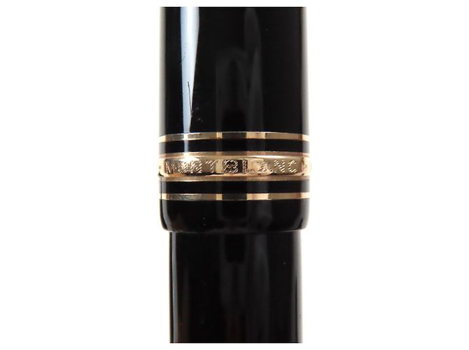 Pluma Montblanc Meisterstück 14K Negro - vista 9