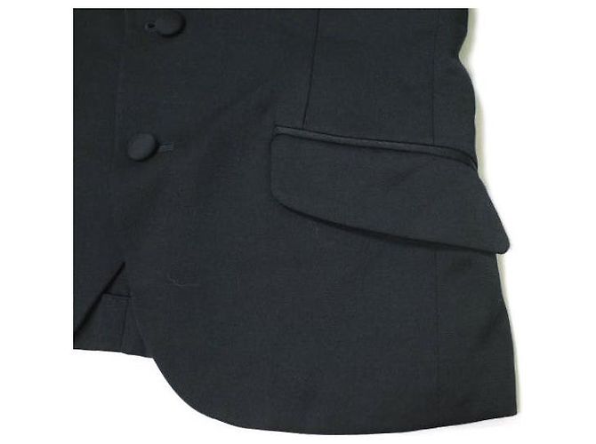 Autre Marque Chaqueta de lana con solapa intercambiable EDIFICE Azul Azul marino - vista 4