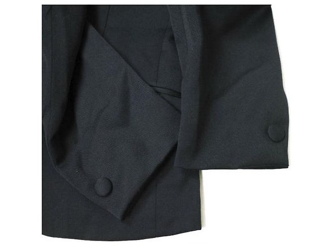 Autre Marque Chaqueta de lana con solapa intercambiable EDIFICE Azul Azul marino - vista 5