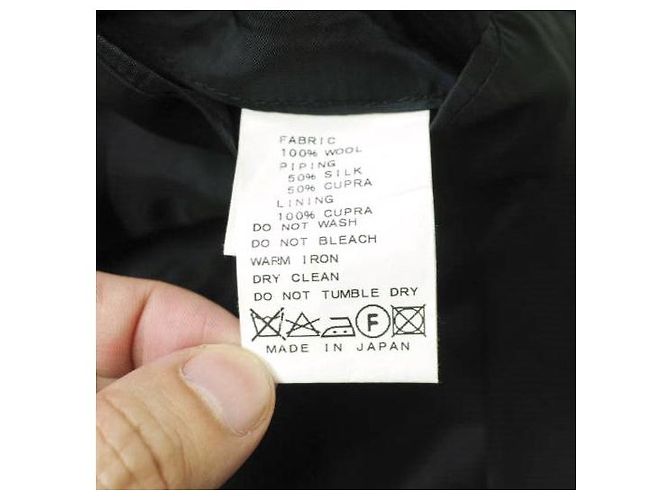 Autre Marque Chaqueta de lana con solapa intercambiable EDIFICE Azul Azul marino - vista 7