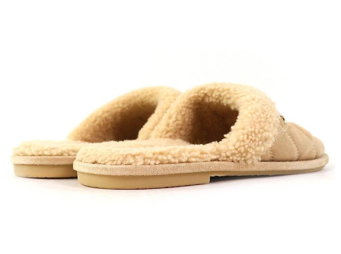 Pantofole Matelassé Chanel Beige - vista 6