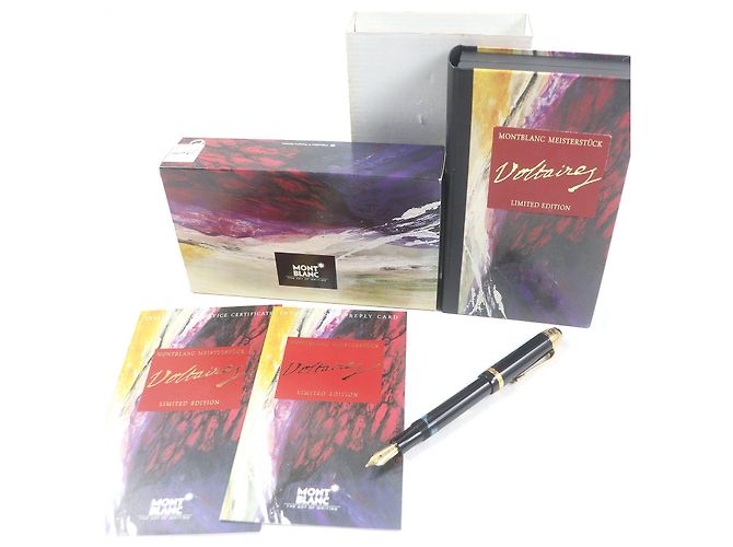 Pluma Montblanc Meisterstück Writers Series Au750 Edición Limitada - vista 2
