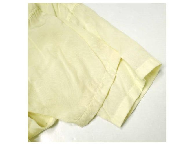 Autre Marque camicia da bowling monkey time in lyocell Giallo - vista 6