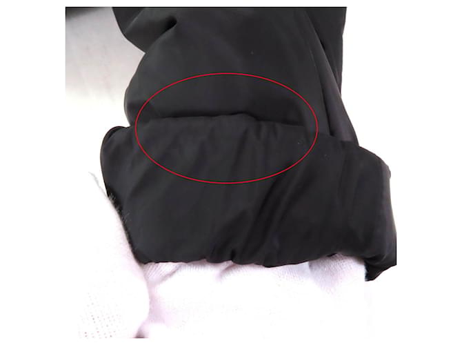 Prada Down jacket Polyamide Down jacket Black - view 13