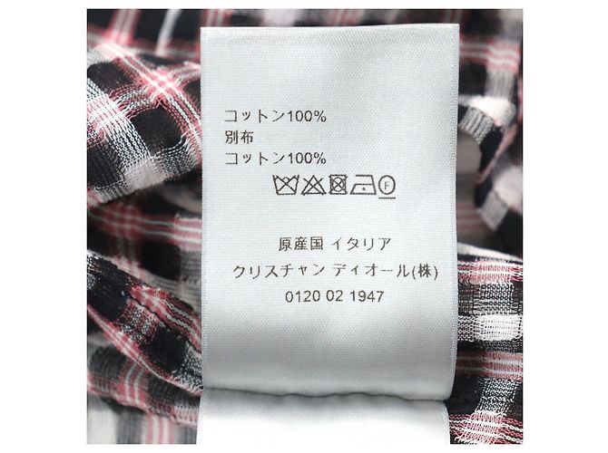 Camisa de manga larga de algodón Dior Rosa - vista 10