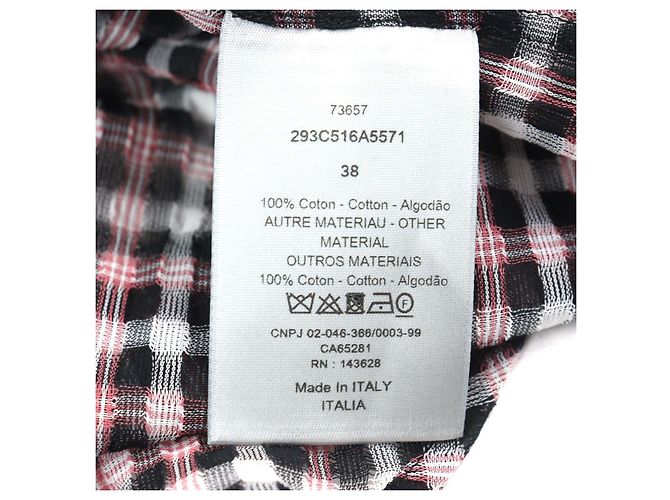 Camisa de manga larga de algodón Dior Rosa - vista 9