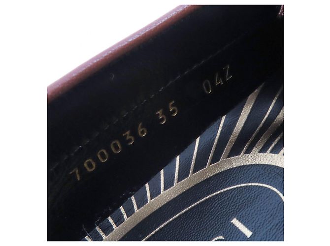 Mocassini in pelle con logo Gucci in metallo Marrone - vista 10