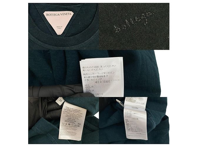 Camiseta de algodón Bottega Veneta Verde - vista 4