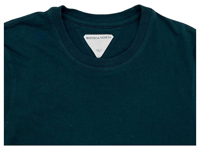 Camiseta de algodón Bottega Veneta Verde - vista 7