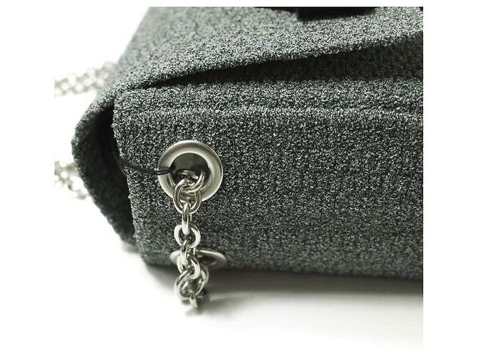 Autre Marque TOFF&LOADSTONE TL-5110 Borsa a Spalla in Pelle Embossata a Lucertola e Maglia Grigio - vista 6