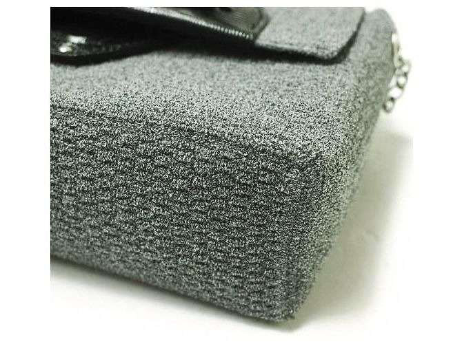 Autre Marque TOFF&LOADSTONE TL-5110 Borsa a Spalla in Pelle Embossata a Lucertola e Maglia Grigio - vista 7