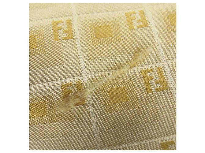 Gravata de seda com padrão Zucca Fendi - vista 3