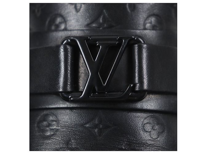 Scarpe da guida Louis Vuitton Mocassini in pelle Nero - vista 6