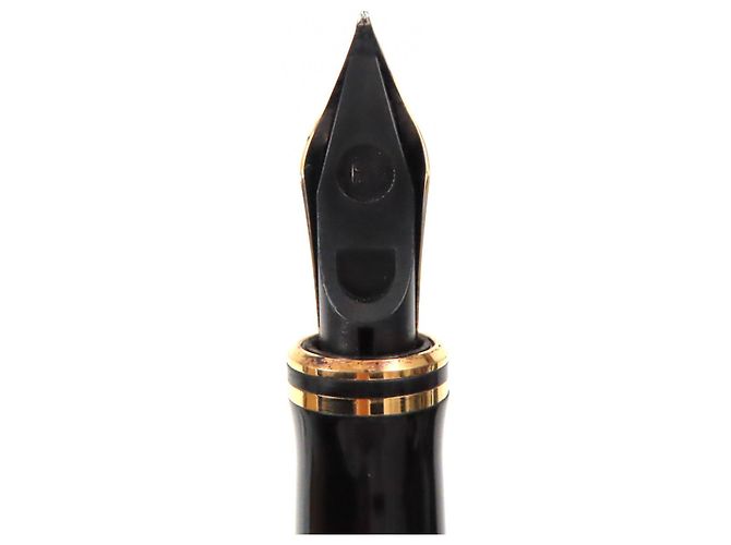 Autre Marque Pluma Parker Duofield Au750 Negro Roja Dorado - vista 5