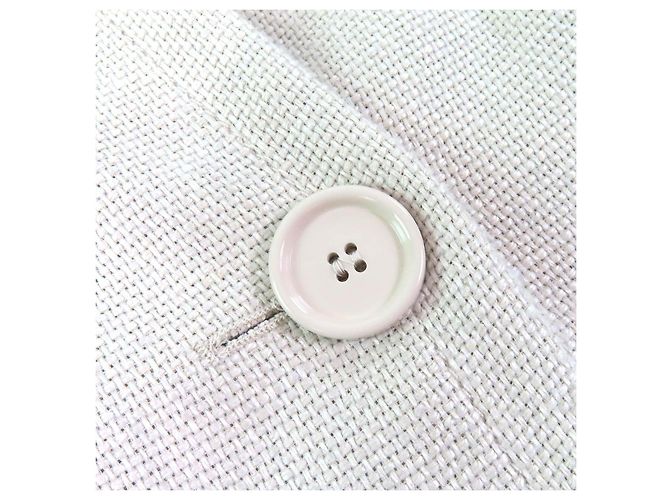 Max Mara Abrigo de lino S MaxMara DISEÑO PARA UNA VIDA FÁCIL Beige - vista 6