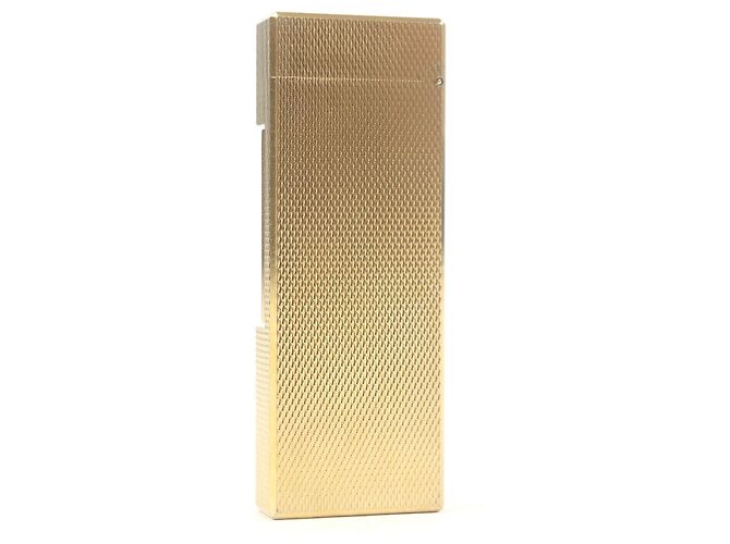 Alfred Dunhill Dunhill Slim Neuer Ovaler Rollerer Golden - Ansicht 2