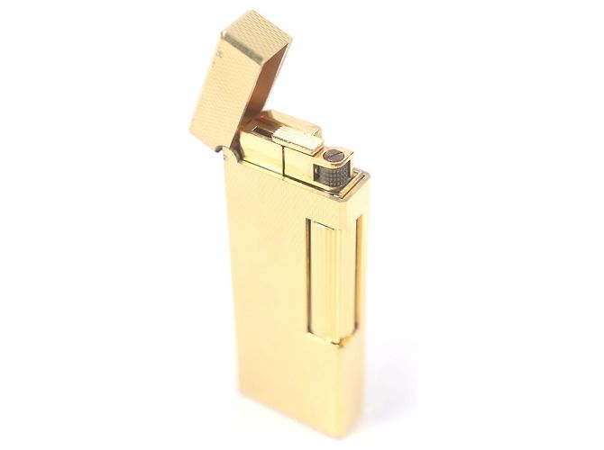 Alfred Dunhill Dunhill Slim Neuer Ovaler Rollerer Golden - Ansicht 3