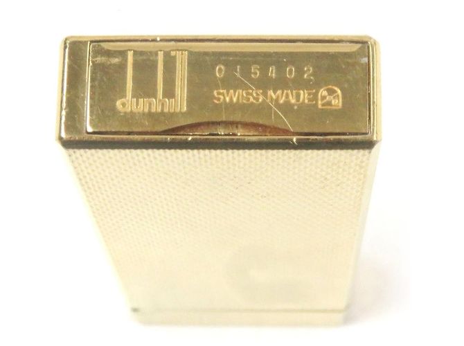Alfred Dunhill Dunhill Slim Neuer Ovaler Rollerer Golden - Ansicht 5