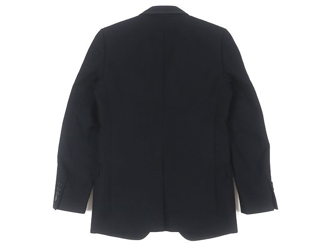 Yves Saint Laurent Maßgeschneiderte Wolljacke von Saint Laurent Paris Schwarz - Ansicht 3