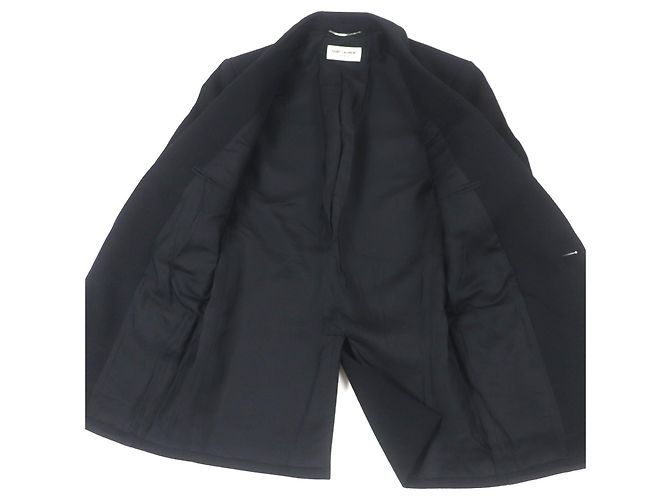 Yves Saint Laurent Maßgeschneiderte Wolljacke von Saint Laurent Paris Schwarz - Ansicht 4