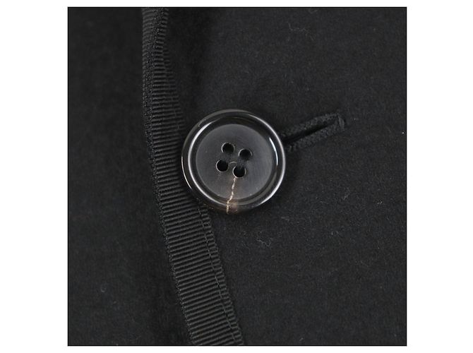 Yves Saint Laurent Maßgeschneiderte Wolljacke von Saint Laurent Paris Schwarz - Ansicht 5
