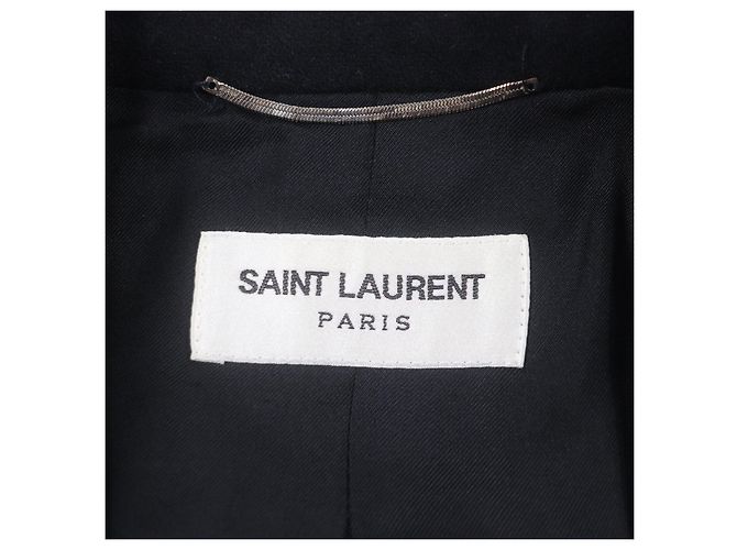 Yves Saint Laurent Maßgeschneiderte Wolljacke von Saint Laurent Paris Schwarz - Ansicht 6