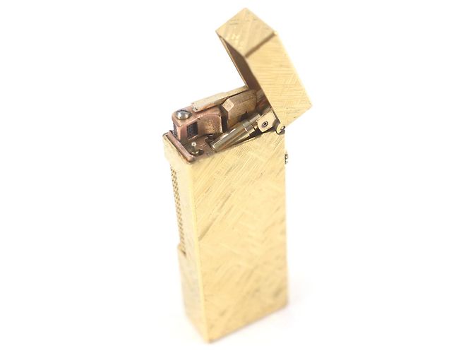 Alfred Dunhill Dunhill Crosscut Lighter Golden - view 4