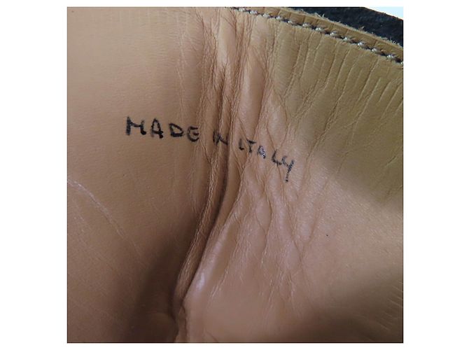 Autre Marque Kurze Lederstiefel Alexandra von Church's Braun Grau - Ansicht 10