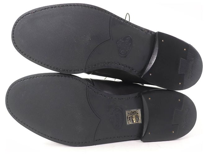 Autre Marque Kurze Lederstiefel Alexandra von Church's Braun Grau - Ansicht 6