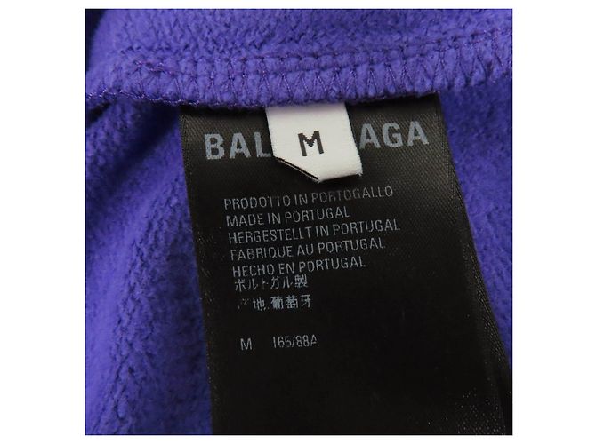 Sudadera de algodón Bebe Stone de Balenciaga Púrpura - vista 7