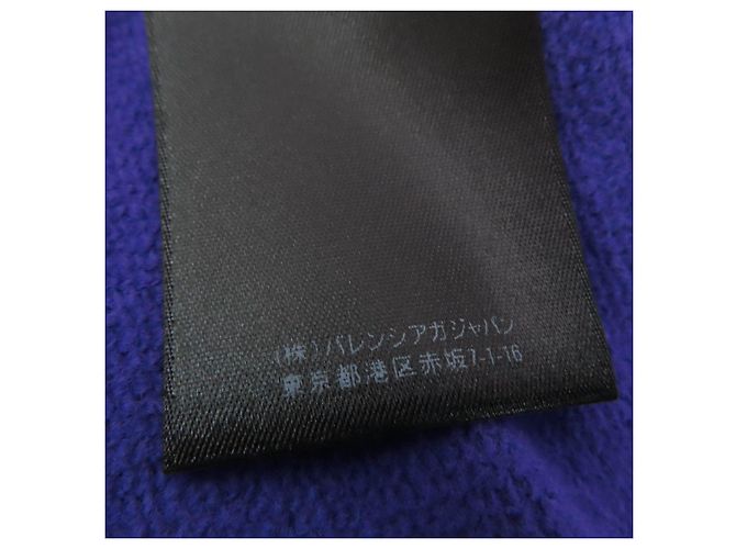 Sudadera de algodón Bebe Stone de Balenciaga Púrpura - vista 9