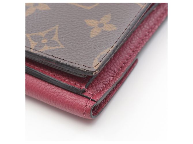 Cartera Pallas Compact Monogram de Louis Vuitton Castaño Rosa - vista 8
