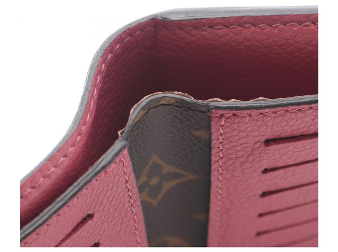 Cartera Pallas Compact Monogram de Louis Vuitton Castaño Rosa - vista 9