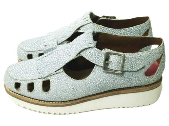 Autre Marque Grenson ETHEL Lederschuhe Blau - Ansicht 2