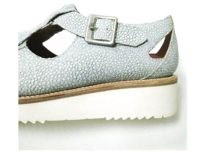 Autre Marque Grenson ETHEL Lederschuhe Blau - Ansicht 8