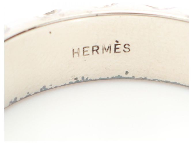 Ring Accessorio Anello Scarf Hermès Dot Argento - vista 3