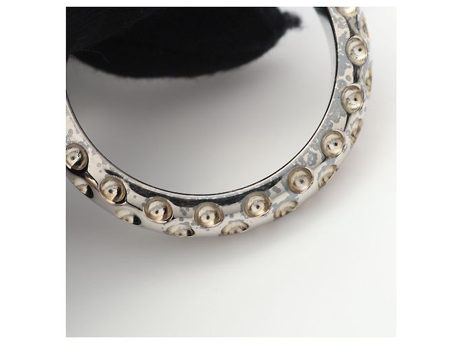 Ring Accessorio Anello Scarf Hermès Dot Argento - vista 5