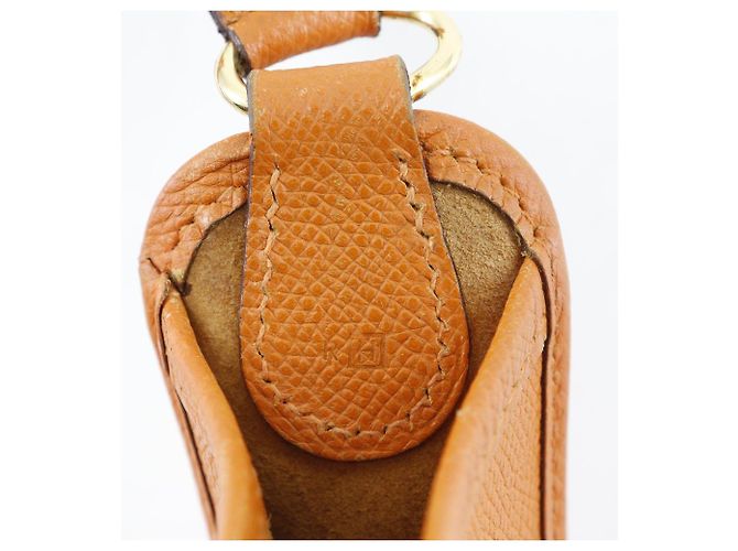 Borsa Vespa Epsom TPM di Hermès Arancione - vista 4