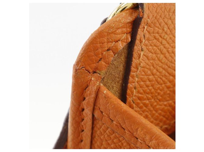 Borsa Vespa Epsom TPM di Hermès Arancione - vista 7