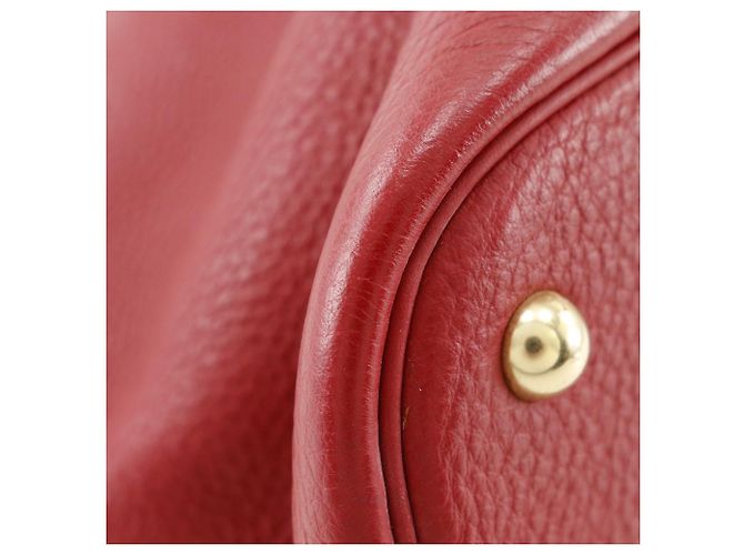 Borsa Bolide Hermès Clemence 35 Rosso - vista 6