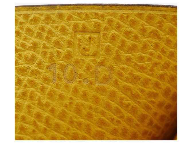 Hermès Hermes Bearn Wallet Epsom Long Yellow - view 4