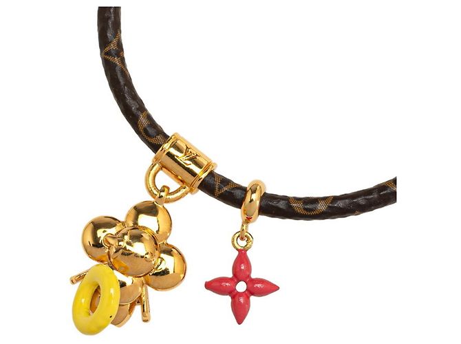 Bracciale Charm Vivienne Pool Louis Vuitton Marrone - vista 4