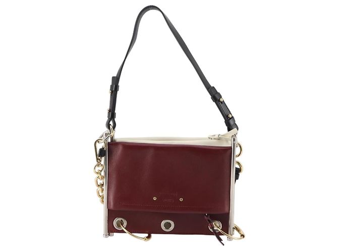 Chloé Borsa a Spalla Chloe Roy in Pelle Piccola Bordò - vista 2