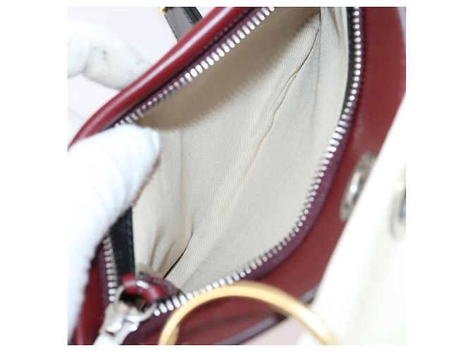 Chloé Borsa a Spalla Chloe Roy in Pelle Piccola Bordò - vista 5