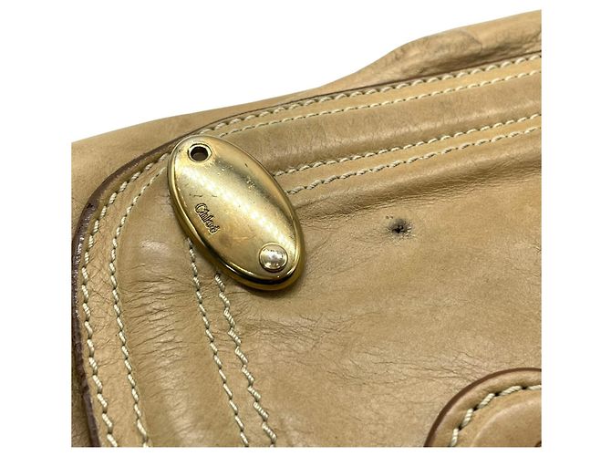Sac fourre-tout en cuir Chloé Bay - vue 20