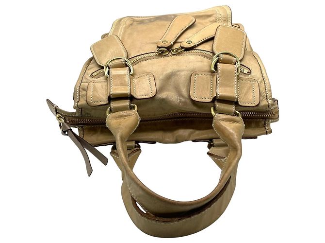 Sac fourre-tout en cuir Chloé Bay - vue 7