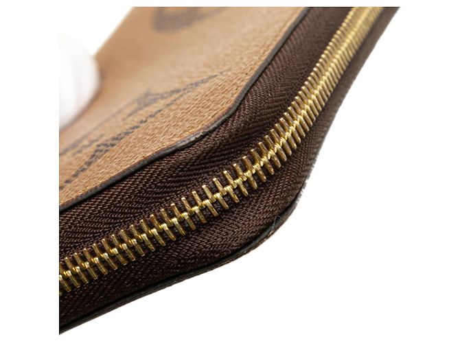 Louis Vuitton Monogram Giant Reverse Langbörse Braun - Ansicht 4