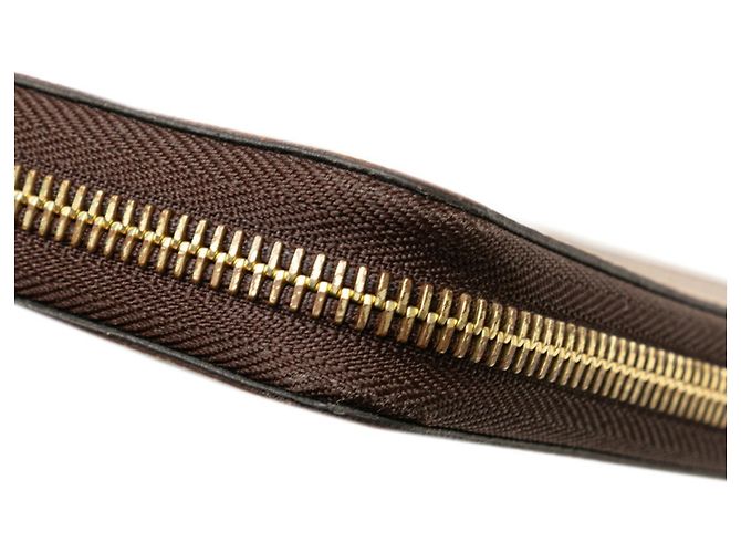 Louis Vuitton Monogram Giant Reverse Langbörse Braun - Ansicht 5